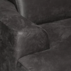 Clearance HomingXL 2,5 zitsbank - Lagos - leer Bull antraciet 67