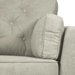 Hot HomingXL 3 zitsbank - Montenegro - stof Kiss zandbeige 01