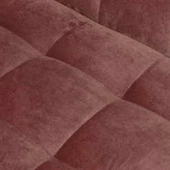 Clearance Bo Lundgren 3 zitsbank - Rang - velours Juke carmine 36