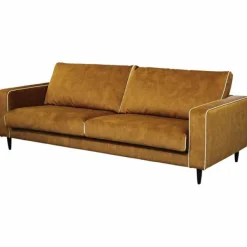 Discount Bo Lundgren 3 zitsbank - Rör - velours Adore goud 132