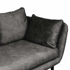 Bo Lundgren 3 zitsbank - Runda - velours Adore antraciet 67