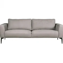 Sale HomingXL 3 zitsbank - Tulp - stof Sorro lichtgrijs 90