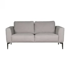 Sale HomingXL 2 zitsbank - Tulp - stof Sorro lichtgrijs 90