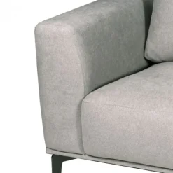 Sale HomingXL 2 zitsbank - Tulp - stof Sorro lichtgrijs 90