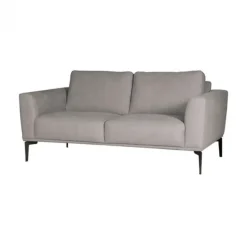 Sale HomingXL 2 zitsbank - Tulp - stof Sorro lichtgrijs 90