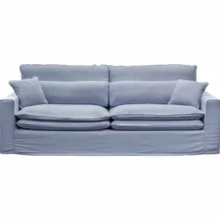 Outlet Bo Lundgren 3,5 zitsbank Lösa - stof Siena Baby blauw 611