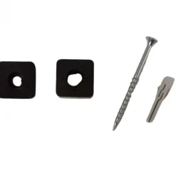 Hot HomingXL Afstandhouder vierkant voor draadmat - Antracietgrijs kunststof - 20 mm (10 stuks)