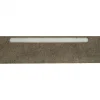 Online Bo Lundgren Afwerklijst onderkant - Ledstrip warm wit - Göteborg Beton Donker - 140 x 5,5 cm