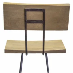 Outlet I-Catchers Barkruk hout&metaal - Zithoogte 75 cm