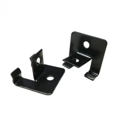 Clearance Elephant Begin- en eindclip RVS zwart incl schroeven (25 stuks)