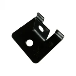 Discount DuoWood Begin- en eindclip RVS zwart incl schroeven (25 stuks)