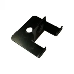 Discount DuoWood Begin- en eindclip RVS zwart incl schroeven (25 stuks)