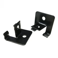 Discount Elephant Begin- en eindclip RVS zwart incl schroeven (25 stuks)