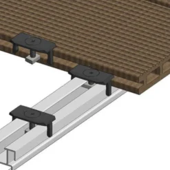 Hot Aslon systems Bevestigingsclips RVS bout&moer tbv aluminium onderbalk (100 stuks)