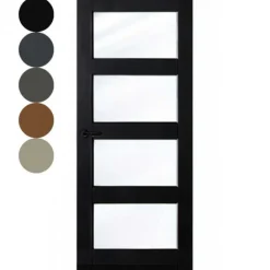 Outlet Austria Binnendeur - Balance - Jersey - Hoogwaardig voorgelakt zwart