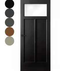 Outlet Austria Binnendeur - Dutch Line - Doorn - Hoogwaardig voorgelakt zwart
