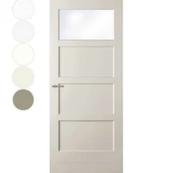 New Austria Binnendeur - Dutch Line - Laren - Hoogwaardig voorgelakt wit