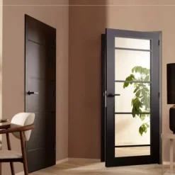 Svedex Binnendeur - Front - FR517 - Hoogwaardig afgelakt zwart