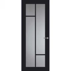 Sale Svedex Binnendeur - Front - FR508 - Hoogwaardig afgelakt zwart