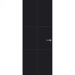 New Svedex Binnendeur - Front - FR561 - Hoogwaardig afgelakt zwart