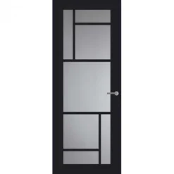 Clearance Svedex Binnendeur - Front - FR509 - Hoogwaardig afgelakt zwart