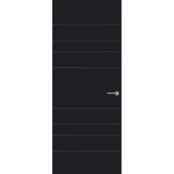Discount Svedex Binnendeur - Front - FR568 - Hoogwaardig afgelakt zwart