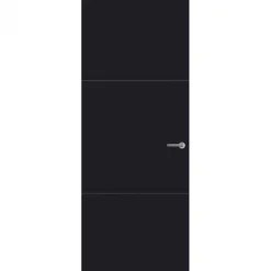 Clearance Svedex Binnendeur - Front - FR565 - Hoogwaardig afgelakt zwart