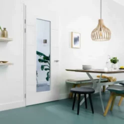 Clearance Svedex Binnendeur - Linea - AL54 - Hoogwaardig afgelakt wit