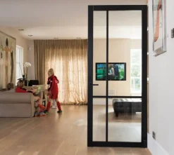 Discount Austria Binnendeur - Nero Legno - Asti - Hoogwaardig voorgelakt zwart