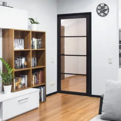 Discount Austria Binnendeur - Nero Legno - Chiari - Hoogwaardig voorgelakt zwart