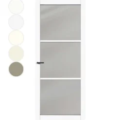 Outlet Austria Binnendeur - Nero Legno - Genova Tinto - Voorbehandeld wit