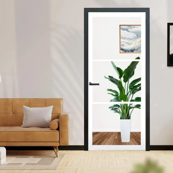 Sale Austria Binnendeur - Nero Legno - Genova - Voorbehandeld wit