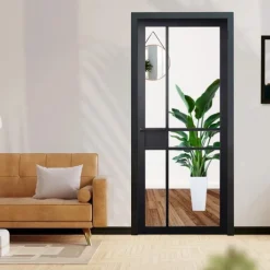 Discount Austria Binnendeur - Nero Legno - Imola - Hoogwaardig voorgelakt zwart