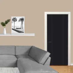 Svedex Binnendeur - Nova Design - NDB957 - Hoogwaardig afgelakt zwart