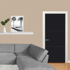 Sale Svedex Binnendeur - Nova Design - NDB951 - Hoogwaardig afgelakt zwart