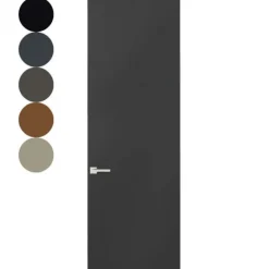 Discount Austria Binnendeur - Porta Alta - Piatto Negro kamerhoog - Stomp - Hoogwaardig voorgelakt zwart