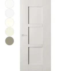 New Austria Binnendeur - Sense - Wave - Hoogwaardig voorgelakt wit