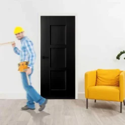 Discount Austria Binnendeur - Sense - Wave - Voorbehandeld zwart