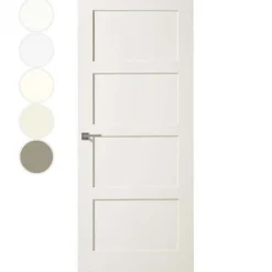 New Austria Binnendeur - Svenska - Carsten - Hoogwaardig voorgelakt wit