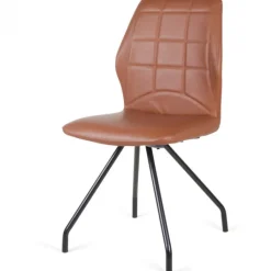 Hot Bo Lundgren Eetkamerstoel - Apollo - leer Vintage cognac (4 stuks)