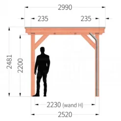 Outlet TrendHout Buitenverblijf Siena - 2,5 meter diep