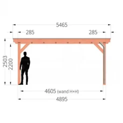 Outlet TrendHout Buitenverblijf Toscane - 5 meter diep