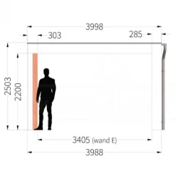 Sale TrendHout Buitenverblijf Verona - 4 meter diep