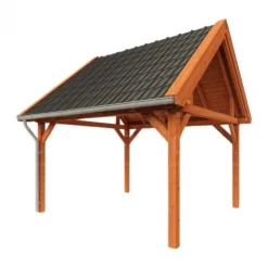 Hot TrendHout Buitenverblijf Zadeldak XL - 4 meter diep