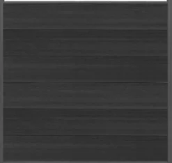 Sale C-Wood Schutting composiet co-extrusie Como antraciet met antraciet aluminium kader (180 x 180 cm)