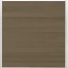 C-Wood Schutting composiet co-extrusie Garda vergrijsd bruin met blank alu kader (180 x 200 cm)