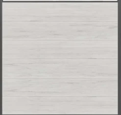 C-Wood Schutting composiet co-extrusie Como beige met antraciet alu kader (180 x 180 cm)