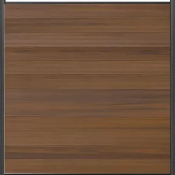 New C-Wood Schutting composiet co-extrusie Garda teak met antraciet aluminium kader (180 x 180 cm)