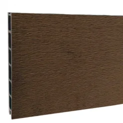 Outlet C-Wood Schutting set composiet Modular co-ex dark brown - blank alu accessoires (9,30 meter)