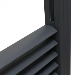 Discount C-Wood Shutter Modular - Aluminium met verstelbare lamellen - antraciet (90 x 180 cm)